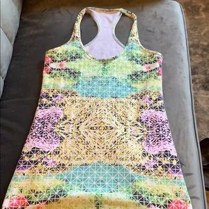 Lululemon multi colored tank top